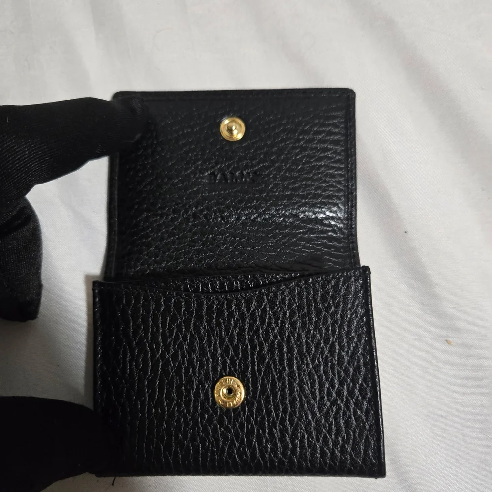 Bally Black Leather Coin Wallet - Picture 7 of 12